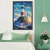 Diamond Painting-DIY Full Round Drill Lighthouse（40*60CM)