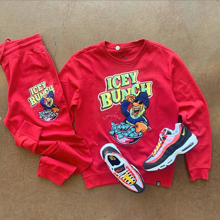 Funny cartoon pattern sweater