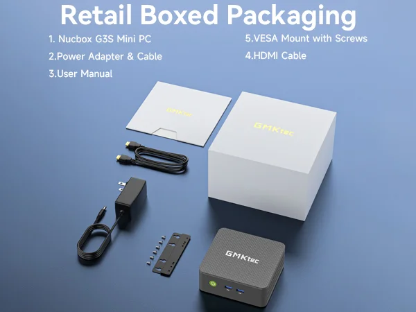 Intel Alder Lake N95--NucBox G3S Mini PC