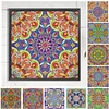 Multistyle Mandala - Peinture Diamant De Forme Sp&eacute;ciale - 30 X 30 CM