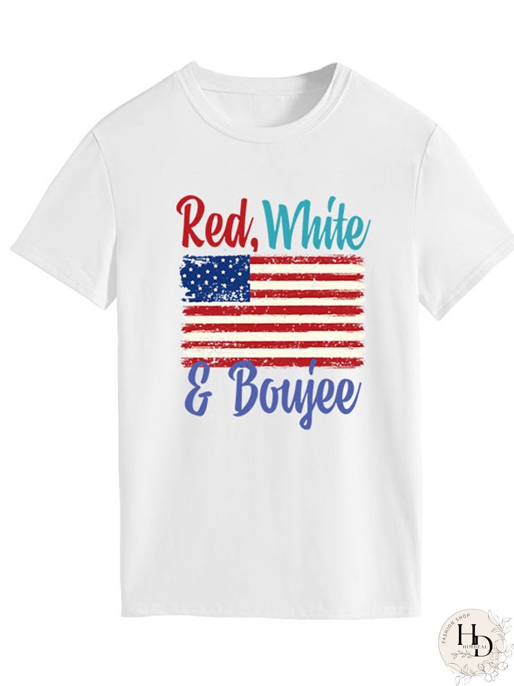 Lettered Print T-shirt P13256