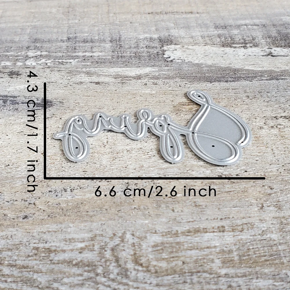 Nigikala Easter Rabbit Bunny Frame Metal Cutting Dies Scrapbooking Stencil Die Cuts Card Making DIY Craft Embossing New Dies