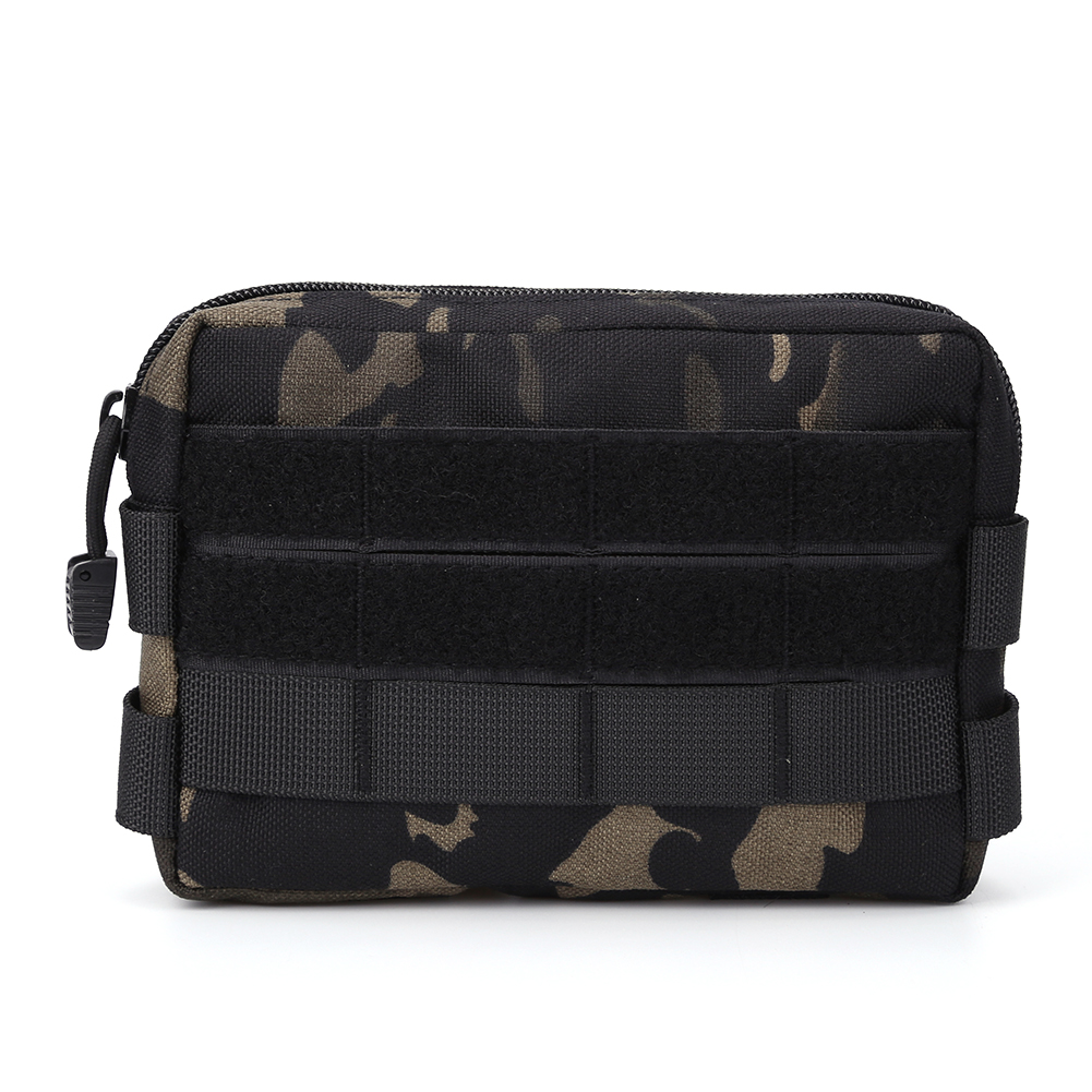 

Outdoor Camp Molle Waist Pouch EDC Tool Hunting Pocket Utility Storage Bag, Black camouflage, 501 Original