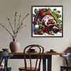 Grape Christmas Gnome - Round Drill Diamond Painting - 40*40CM