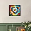 Diamond Painting -DIY Round Partial AB Drill Flower Love(45x45cm)