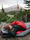 Outdoor Inflatable Mat Portable Nylon Sleeping Pad Waterproof Folding Tent Mat