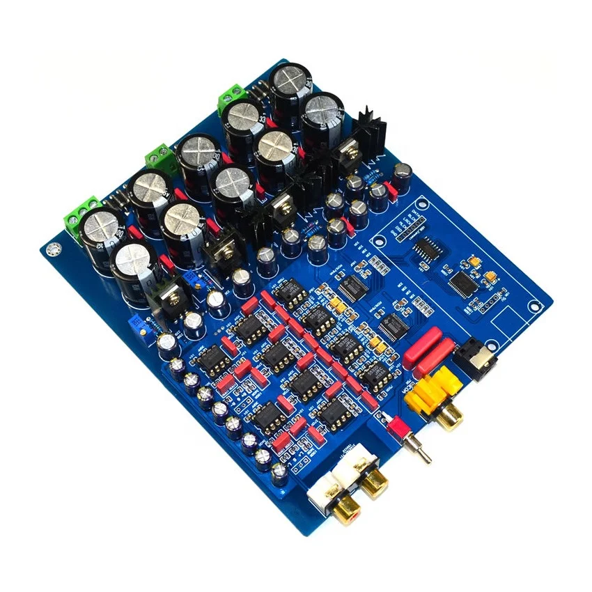 Dual Chip PCM1794 AK4113 DAC Decoder Board Optical to Coaxial Audio Decoder Support Fiber Coaxial Switch USB Input