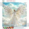 Diamond Painting-DIY Crystal Rhinestone Lake Angel