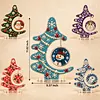 DIY Pearl Diamond Painting Acrylic Stand, Christmas Tabletop Decoration, Special Shaped Diamond Art Craft Kit for Home Decor