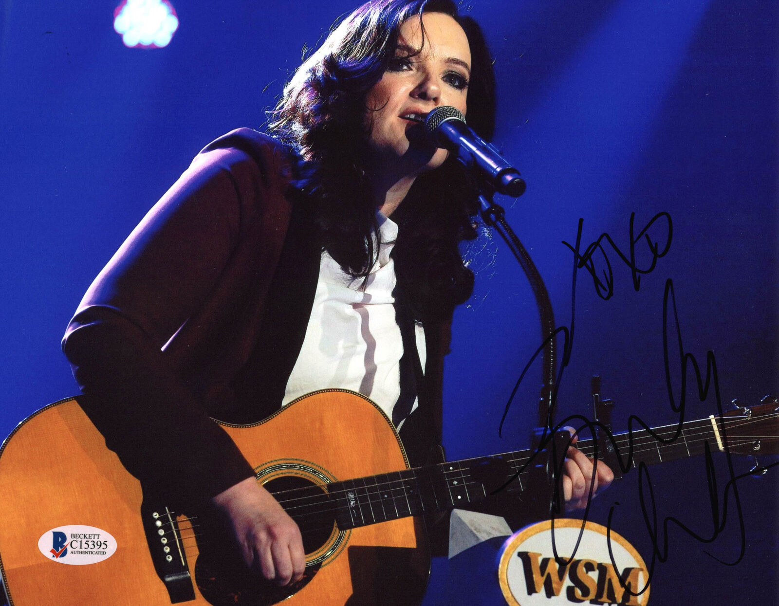 Brandi Clark Country Musician Authentic Signed 8X10 Photo Poster painting BAS #C15395