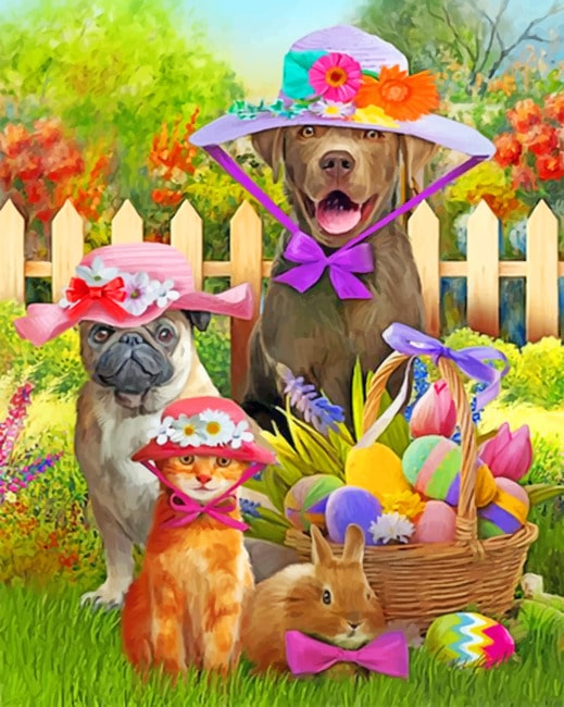 

Classy Dogs – Paint By Numbers - 40*50CM, 501 Original
