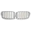 1Pair Front Hood Grill 51137113733 51137113734 for BMW X5 E53 04-06 Racing Grill