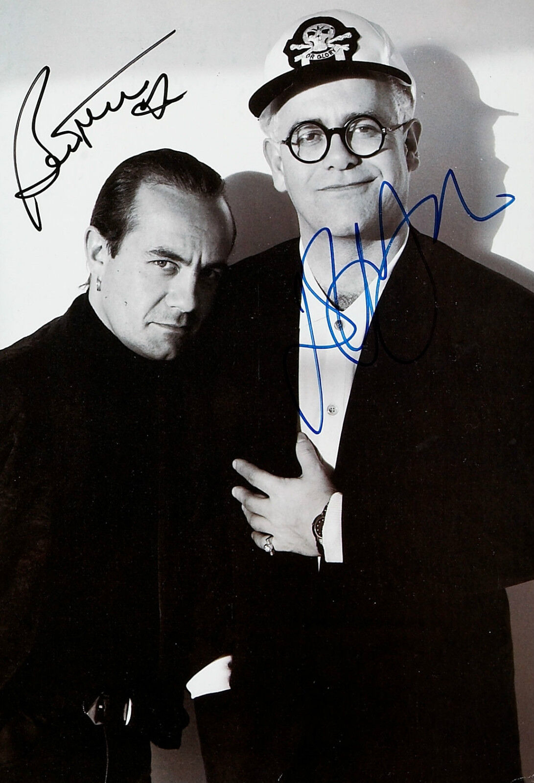 ELTON JOHN & BERNIE TAUPIN Signed Photo Poster paintinggraph - Musician / Songwriters - preprint