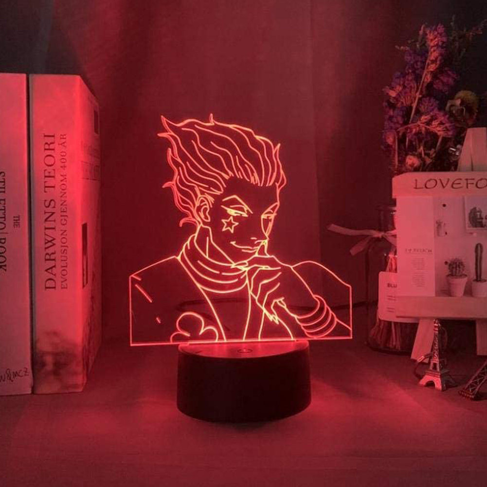 Acrylic 3D LED Anime Figure Touch Remote Control Bedside-3D Night Light от Cesdeals WW