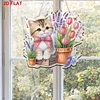 Diamond Painting Cat Hanging Diamond Art Kits Home Decor Hanging Charm