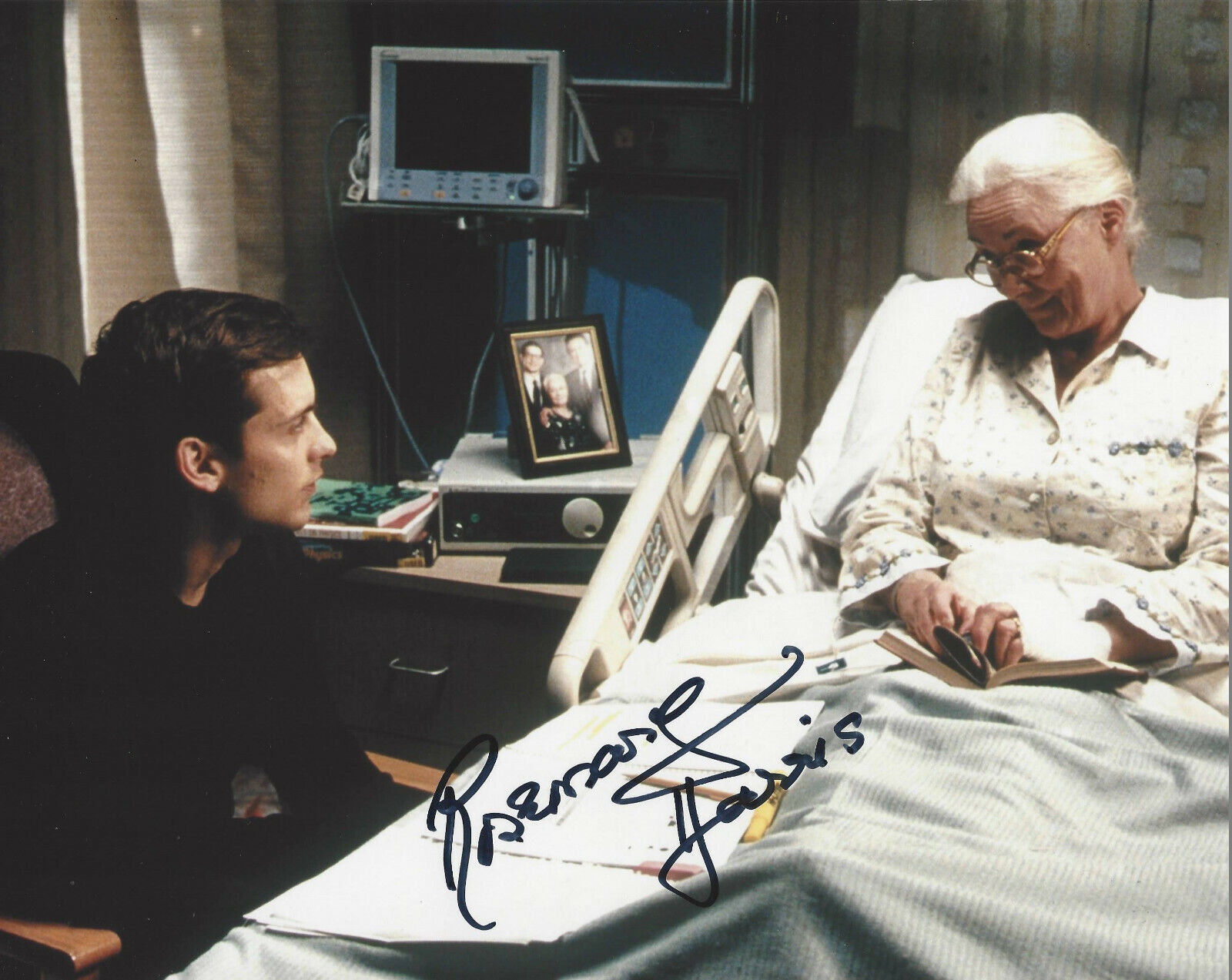 ROSEMARY HARRIS SIGNED 'SPIDER-MAN' MAY PARKER 8x10 MOVIE Photo Poster painting B w/COA ACTRESS