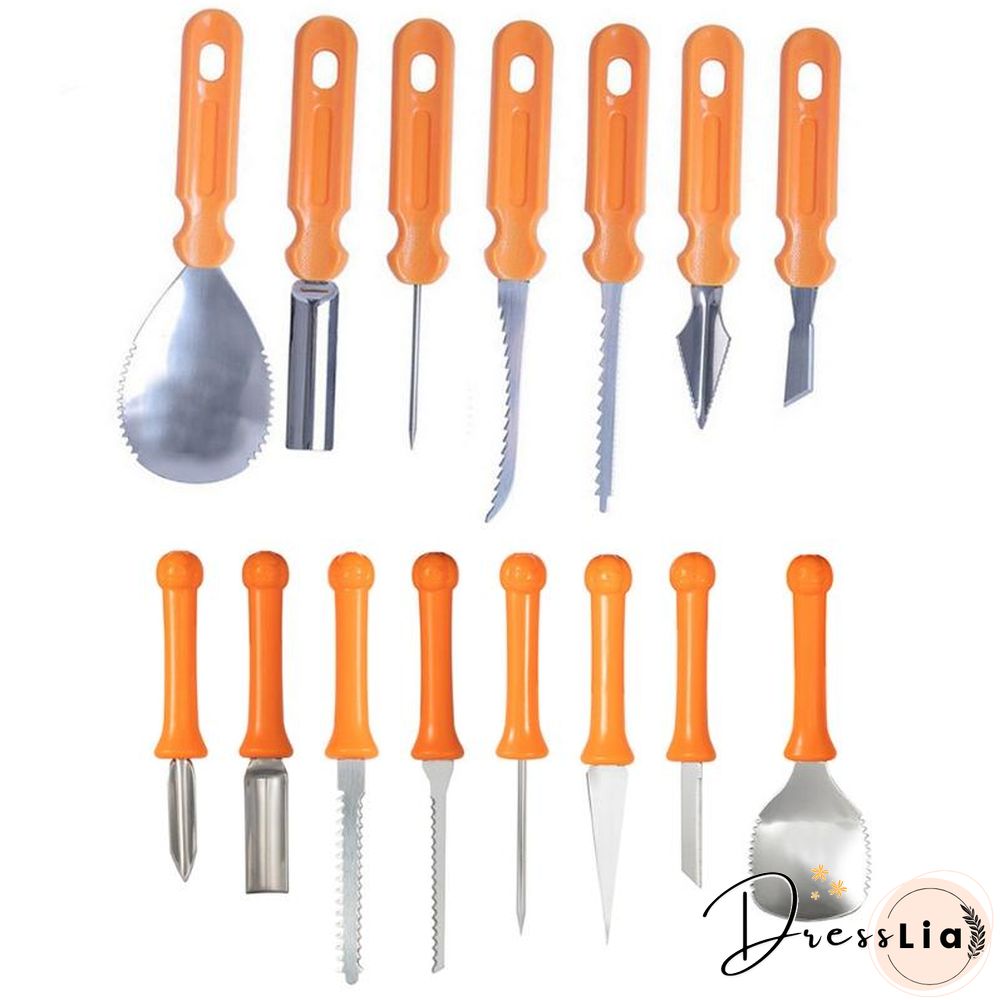 Professional Metal Halloween Pumpkin Carving Tools For Adults Kids