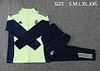 2025/2026 Real Madrid Light Green Long Zipped Jacket Football Shirt 1:1 Thai Quality