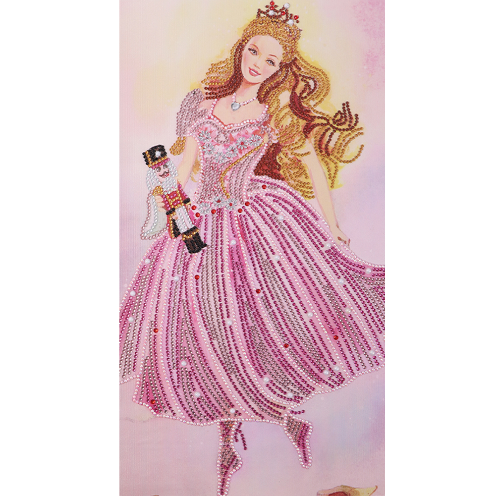 

30*50CM - Special Shaped Diamond Painting - Princess, 501 Original