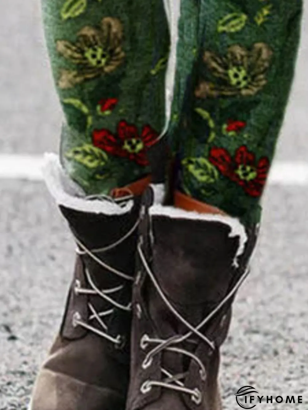 thick warm leggings Casual Cotton Pants | IFYHOME