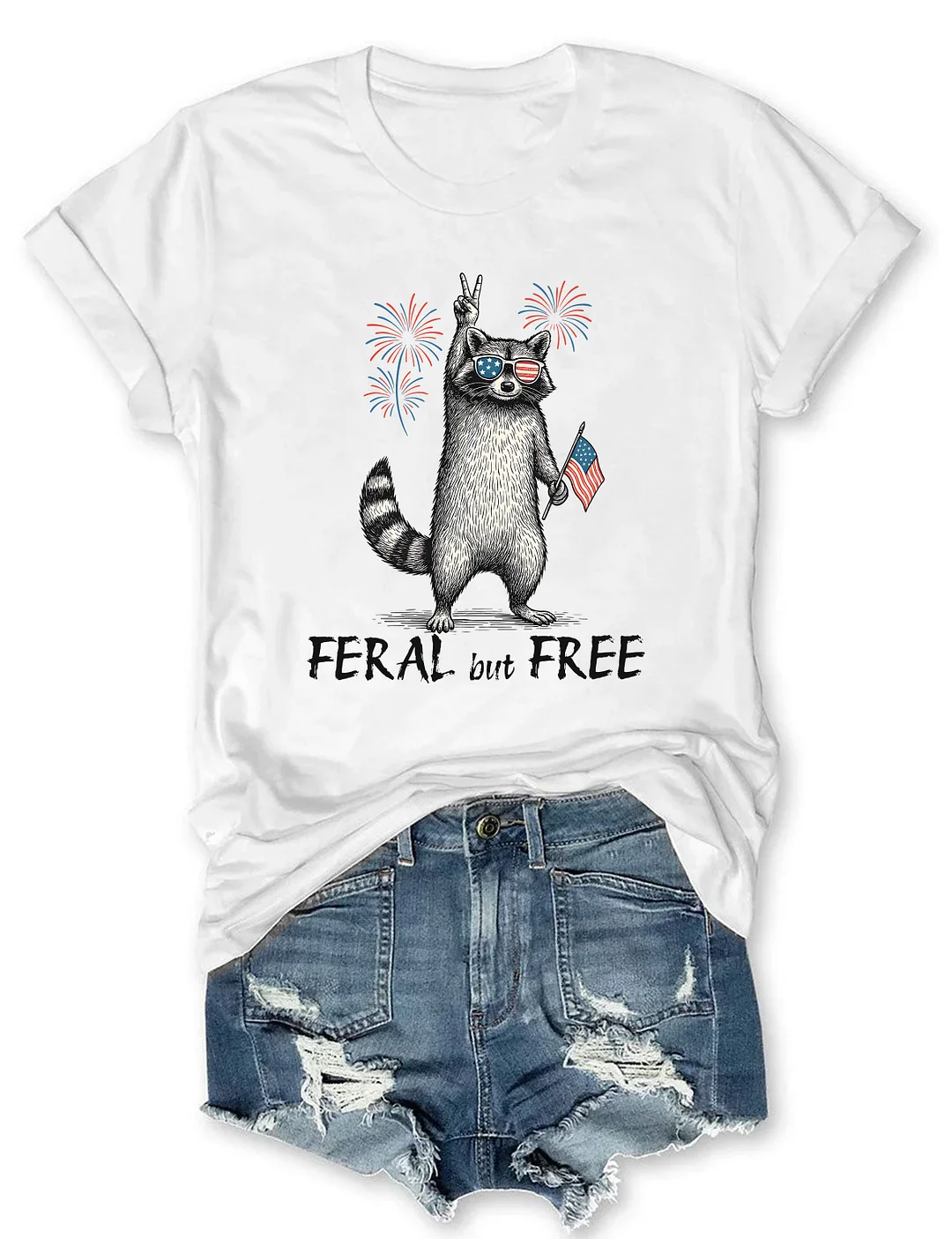 Feral But Free T-shirt