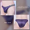 Men's Briefs Smooth Thin Through Hip Skin-friendly Comfortable High Elastic Sexy Fashion Trend New Underwear Solid Pattern