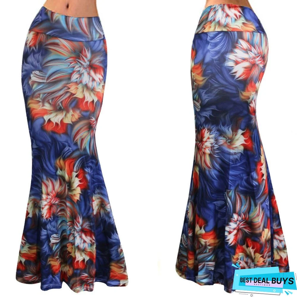 Half Skirt Women's New High Waist Elastic Bag Hip Skirt