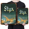 Styx - Panneaux en &eacute;tain m&eacute;tallique(20*30cm/30*40cm) - Musique