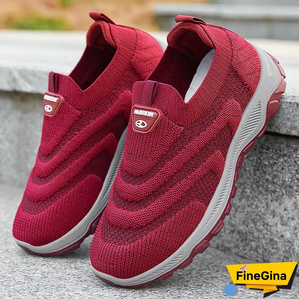 Women's Flyweave Breathable Lightweight Casual Fashion Sneakers