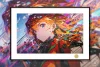 Colourful Ver. Asuka Langley Soryu Decorative Painting - (EVA) Neon Genesis EVAngelion - H-TWO Studio