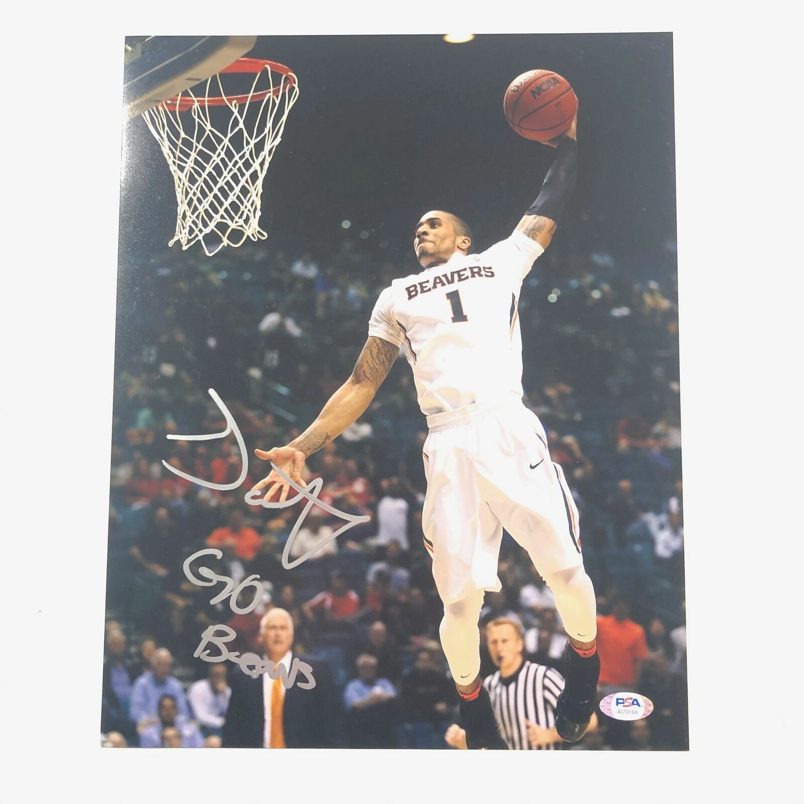 Gary Payton II Signed 11x14 Photo Poster painting PSA/DNA Oregon State Beavers Autographed