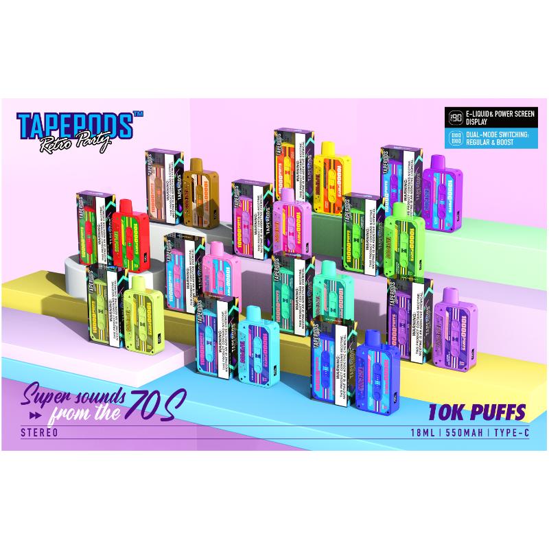 TAPEPODS VAPMOD QD114 10000Puffs Disposable Vape Wholesale VAPMOD CTYVape