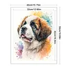 Saint Bernard Dog-11CT Stamped Cross Stitch 40*50cm/15.75*19.69in tapestrymarket