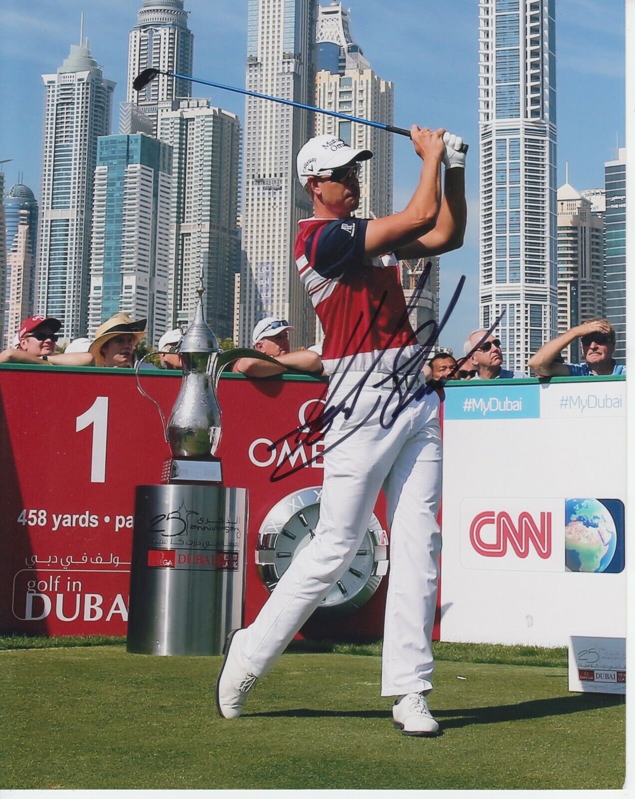 Henrik Stenson 8x10 Signed Photo Poster painting w/ COA Golf #1