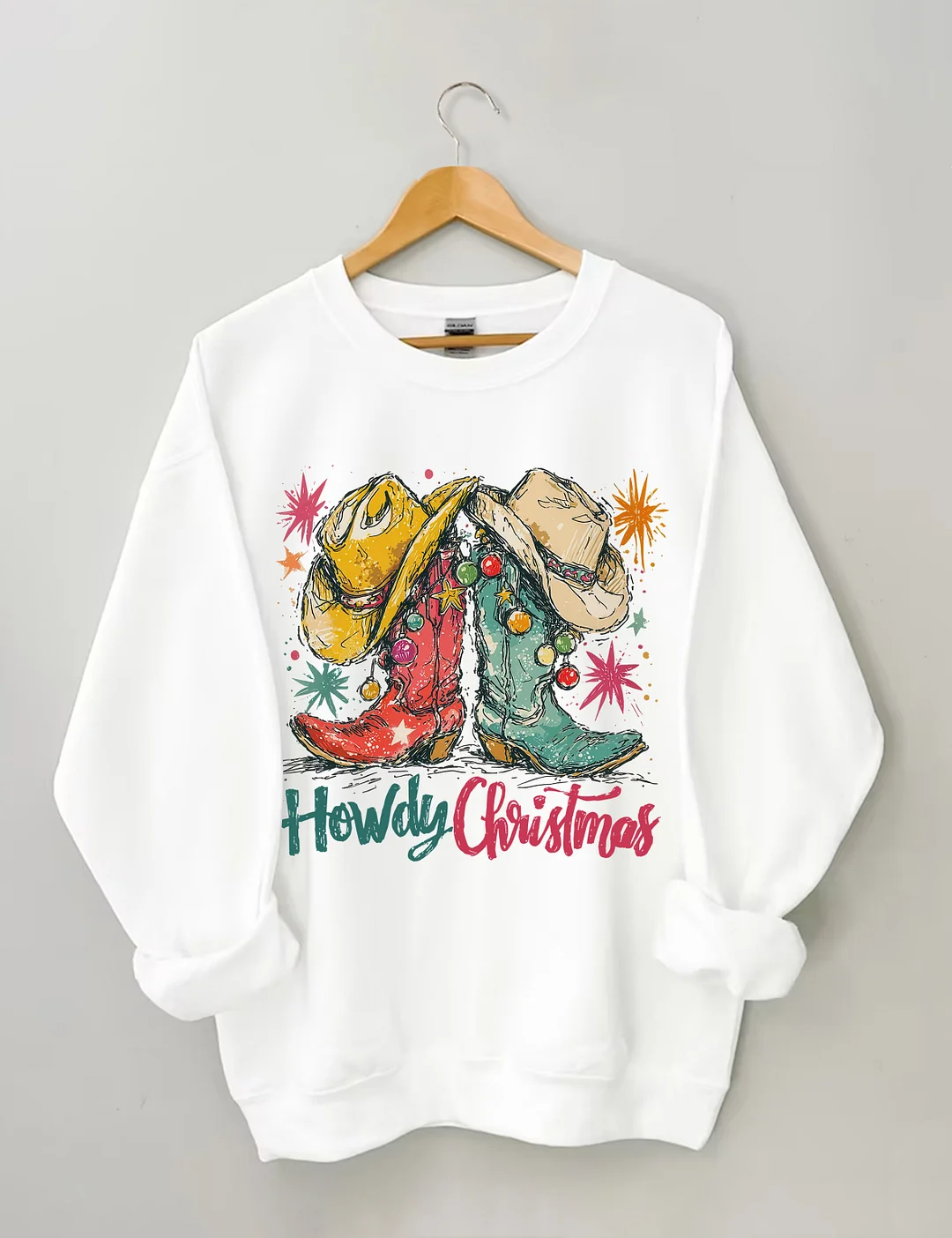 Howdy Christmas Sweatshirt