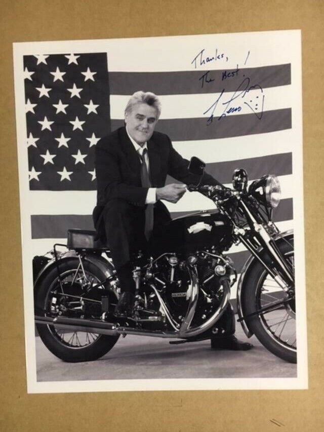 Jay Leno Boldly Signed 8x10 Stunning Photo Poster painting with COA