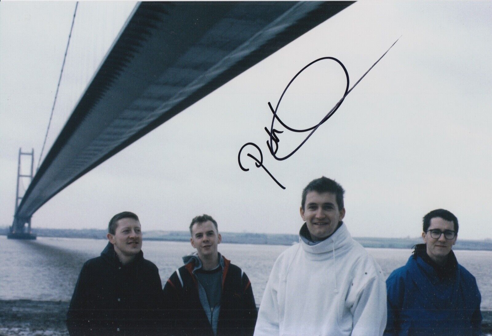 PAUL HEATON HAND SIGNED 12X8 Photo Poster painting MUSIC AUTOGRAPH BEAUTIFUL SOUTH 6