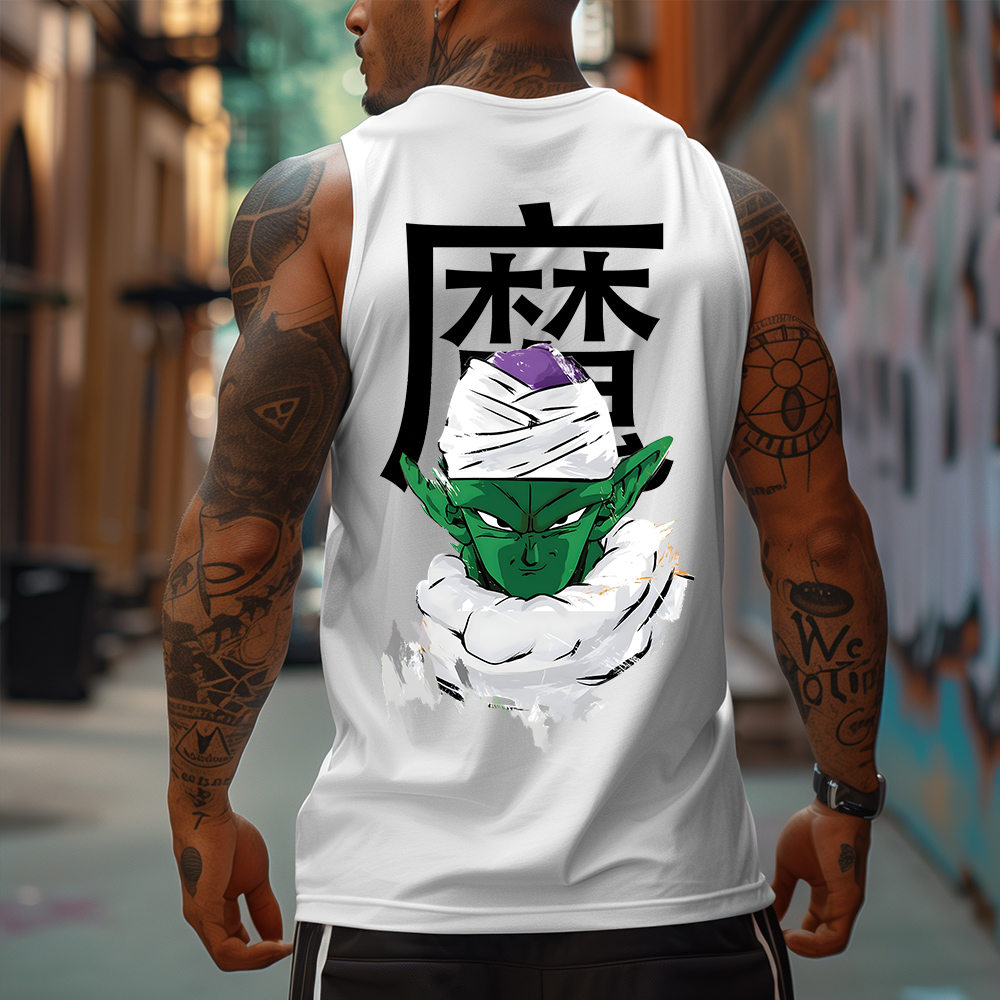 Casual Cartoon Printed Tank Top