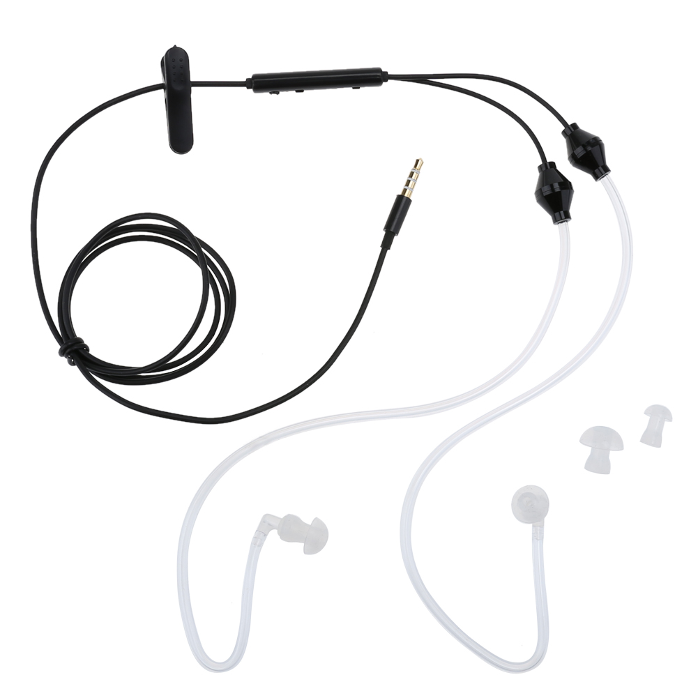 

Anti-Radiation Earphone FBI 2 Air Acoustic Tube Stereo Headset for iPhone, 501 Original