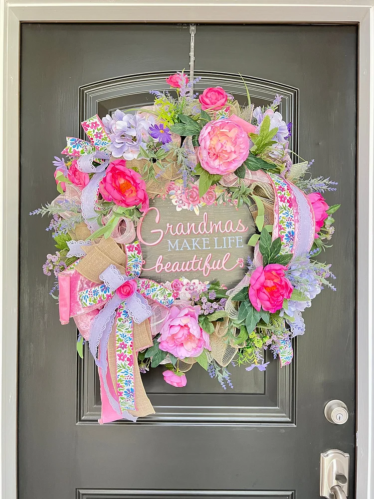 Mothers Day Wreath-Gift for her
