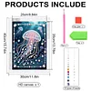 Diamond Painting-DIY Special Shaped Drill Pearl Painting Jellyfish(30x40cm)