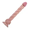 Extra Long Realistic Dildo With Strong Suction-Cup Base 13In