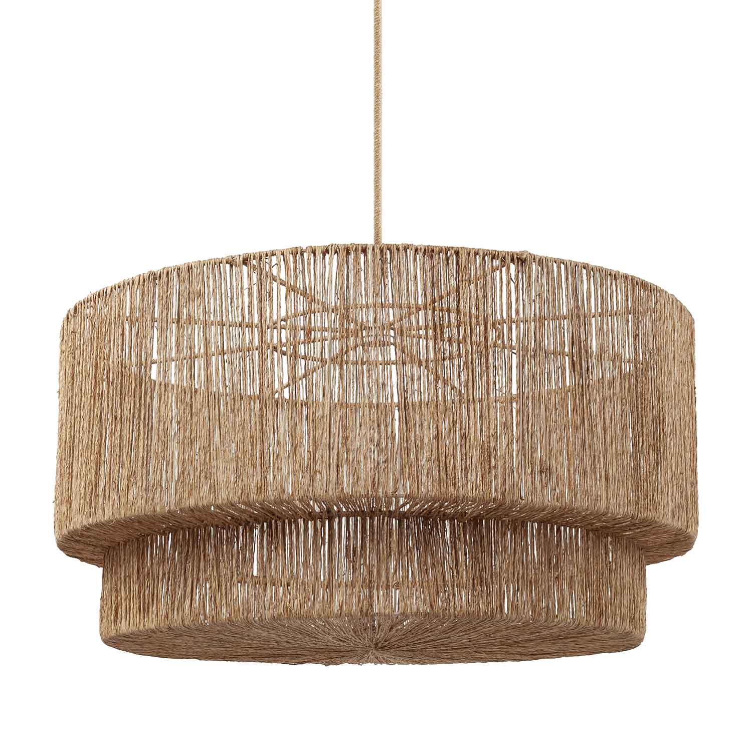 Luminous Lace Rattan Pendant Light