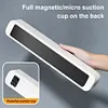 Plastic Wrap Dispenser with Cutter Magnetic Food Cling Film Cutter Kitchen Tool