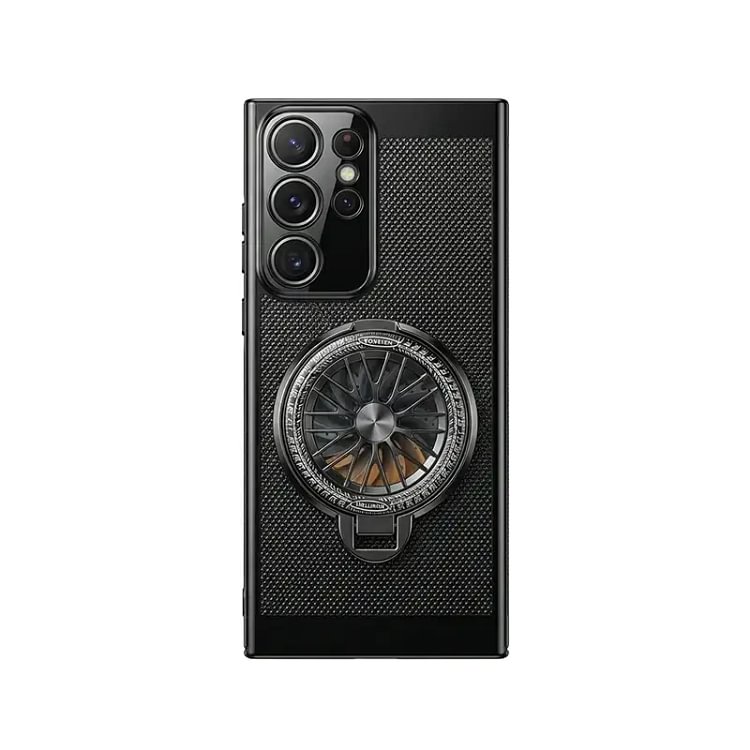 Samsung S26 series Ultra-thin Electroplated Honeycomb Cooling  Phone Case
