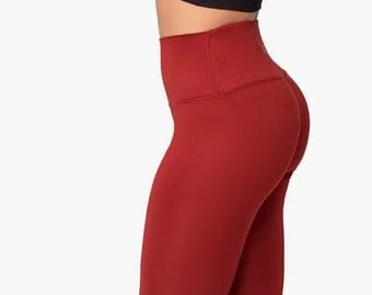 pornhint Pornhint High Waist Leggings With Pocket, Buttery Workout Leggings For Women, Tight Yoga Pants, Activewear Gift, Solid Color Fitness GYM Clothing