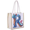 Diamond Painting Dinosaur Handmade Top-handle Handbag