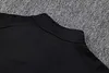 Joyfball 2025/2026 Argentina Half-Pull Training Suit Black Football Jersey 1:1 Thai Quality Set