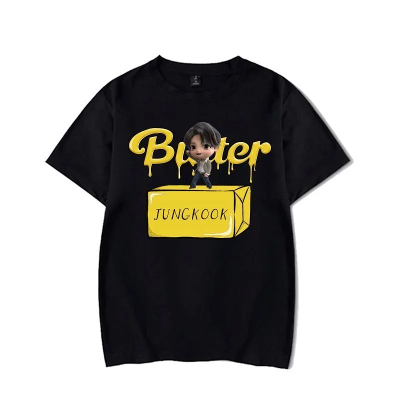 방탄소년단 Butter TinyTAN Cartoon T-shirt