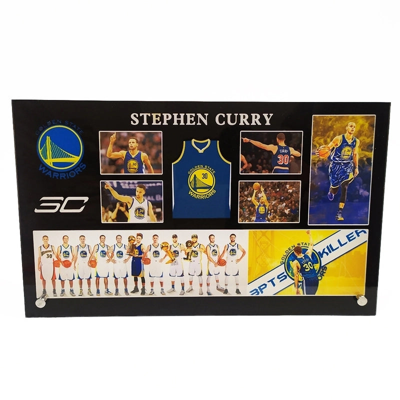 James Curry Nba Basketball Star Acrylic Jersey Decoration Kobe 36-piece Jersey Collection Desktop Decoration
